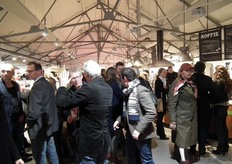 De open constructie van het dak viel veel mensen op.