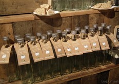 Lege 'zelf getapt'-flessen.