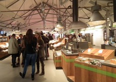 Eye-catcher van de winkel is dit grote versplein aan de rechterkant.