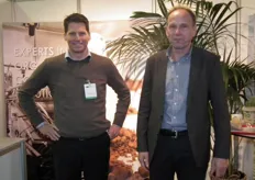 Wouter Floot en Gerard Versteegh van Tradin Organic Agriculture.
