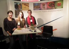 Leonie Janssen, Manon van Blijderveen en Judith Rosenboom van Précon Food Management.