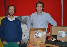 Jan Belom en Michiel de Kinkelder van Locafora, een online marktplaats om alles over lokaal eten te delen, te kopen en verkopen