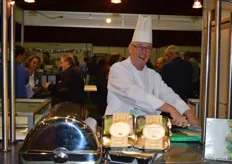 Wim Kruithof van Menu Natuurlijk was enthousiast aan het koken...