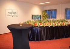 De presentjes voor de gasten stonden al klaar.