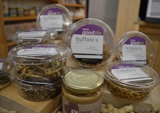 "Hij presenteerde deze insecten, nog niet officieel bio-gecertificeerd. "Ze eten zelf ook biologisch eten."