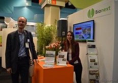 Jasper Vink en Leonie van der Velden van Bionext.