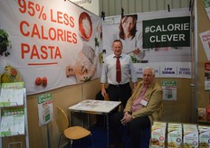 Staand in de stand van D'Lite Food Europe: Ray van Haven.