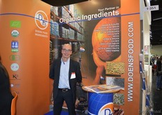 Walter Doens van Doens Food Ingredients mocht ook dit jaar niet op de BIOFACH ontbreken.