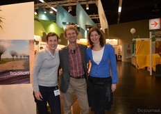 Merle Koomans van den Dries, Elias Jeremiasse en Anita Groenendijk van Estafette Odin.