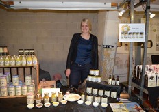 Elis Schroer stond namens Tons Mosterd en Heerlijkheden uit Zierikzee op de beurs.