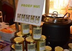 Ook de biologische soepen van De Kleinste SoepFabriek mochten niet ontbreken op de Voorjaarsbeurs.