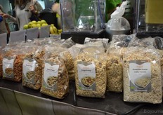 De ontbijtgranen zijn er in vier soorten: Superfruit Energy, Beauty Flakes, Glutenfree Energy en Omega Energy.