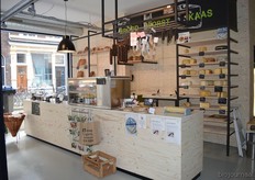 De brood-, worst- en kaasafdeling.