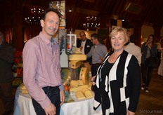 Ook bezoekers uit Zeeland: Peter Pipping en Anneke van Hootegem van De Grote Verleiding in Kruiningen.