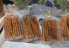 De biologische speltcrackers.