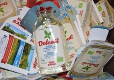 Dit zijn flesjes gevuld met suikers van biologisch fruit, een natuurlijk alternatief voor suiker.