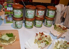 "Dit product is een groot succes. Het gaat om een spread met 70% groenten, deze spread is er in zes varianten."