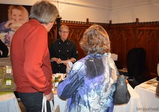 Bert Baanders stond er ook met de zeewierspecialiteiten van Atlantica Zeewier.