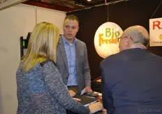 Gerrit-Jan Roza van Bio Freshi. De twee AFG-bedrijven Bio Freshi en RAN Fresh Produce hebben sinds 1 december 2015 hun activiteiten gebundeld, ze werken samen om de biologische producten van hun telers gezamenlijk in Europa op de markt te zetten.