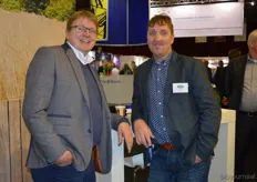 Henri Verstappen en Herman Kemper vertegenwoordigden Bio+-licentiehouder Kemper Kip op de beurs.