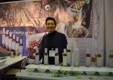Litsa Chambertzis presenteerde allerlei soorten biologische olijfolie van Felea Goods.