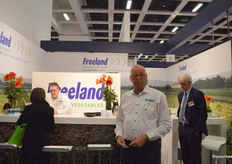 Kees van den Bosch poseert voor Freeland.