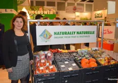 De vraag naar biologische producten zit in de lift. Voor the Greenery reden genoeg om het assortiment van Naturelle met Karin Akkerhuis een prominente plek te geven in de stand.