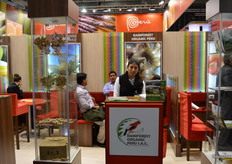 Vanuit Peru voorziet Rainforest Organic de Verenigde Staten en ook Nederland van biologisch geteelde gember. Het bedrijf laat zich op de beurs vertegenwoordigen door onder andere Edwin Medrano Medina.