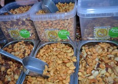 Men kon onder meer proeven van biologische cashewnoten en diverse notenmixen.