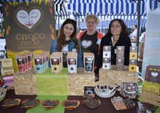 Busra Duzgun, Petrie Groot en Ingrid van Herwerden van Chocodelic.