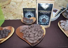 Chocodelic presenteerde op de Open Dag het nieuwe product 'Extremalism'. Dit is bedoeld voor 'extreme chocoladeliefhebbers' en bestaat uit cacaobonen gehuld in rauwe chocolade.