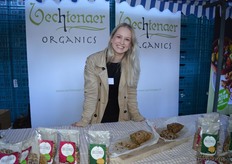 Lysanne Volkerink presenteerde de Paleo Broodmix van Vechtenaer.