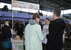 Proeven van de vernieuwde Tartex-productlijn.