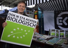 Ook Aarnout Mijling van Bionext 'staat achter biologisch'.