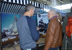 Ook de Chocolate Makers lieten proeven van hun biologische chocolade.