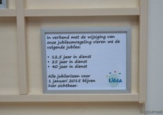 Ze vieren bij Udea drie jubilea.