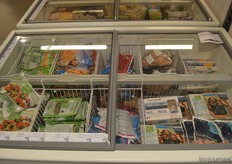 Vis, groente, fruit, patat, kip: veel keuze in de diepvries.