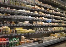 Een ruime keuze aan vleesvervangers.