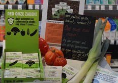 Ook aandacht voor de Grootste Zaadbank van Nederland bij de Estafette in Dordrecht.