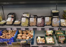 Ook veel ruimte voor verschillende kiemen en paddenstoelen.