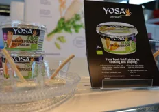 En deze Yosa-variant op crème fraîche. Ilona Annema vertegenwoordigt het Finse merk op de Nederlandse markt.