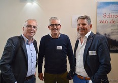 Oeble Kempenaar (Organic Flavour Company), Bavo van den Idsert (Bionext) en Pieter Dirven (De Smaakspecialist).