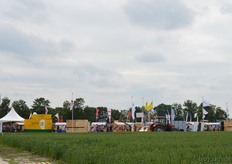 Ook dit keer stonden weer diverse bedrijven op het Veldplein van de Biologische Velddag.