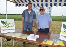 "Freek Pereboom en Ibo Atzema van West Plant Group. Freek: "Ibo neemt op 2 juli afscheid bij West Plant Group, maar blijft wel nog wat projecten doen."