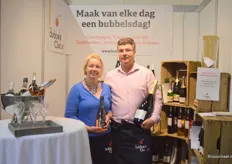 Bubbelsclub.nl, v.l.n.r.: Laura Beusker, Adriaan Kesteloo