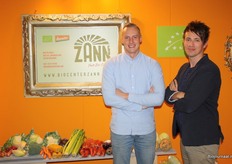 Rob Wubben en Geoffrey Harreman van Bio Center Zann