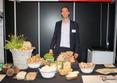 Jeroen Smits van Nesco Champignons, dat biologische champignons aanbiedt in veel soorten en maten