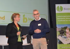 Miriam van Bree (Bionext) & Bavo van den Idsert (Stichting Bionext)