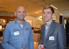 V.l.n.r.: Pieter Bas Alferink (BioBandits) & Marnix Wilms (Agrico)