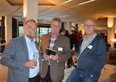 V.l.n.r.: Jan Workamp (AviConsult), Ernst Gerritsen (Soil Food Web Europe), Karel Eigenraam (Advies Natuurlijke Ziektewering en Bodemlevenbeheer)